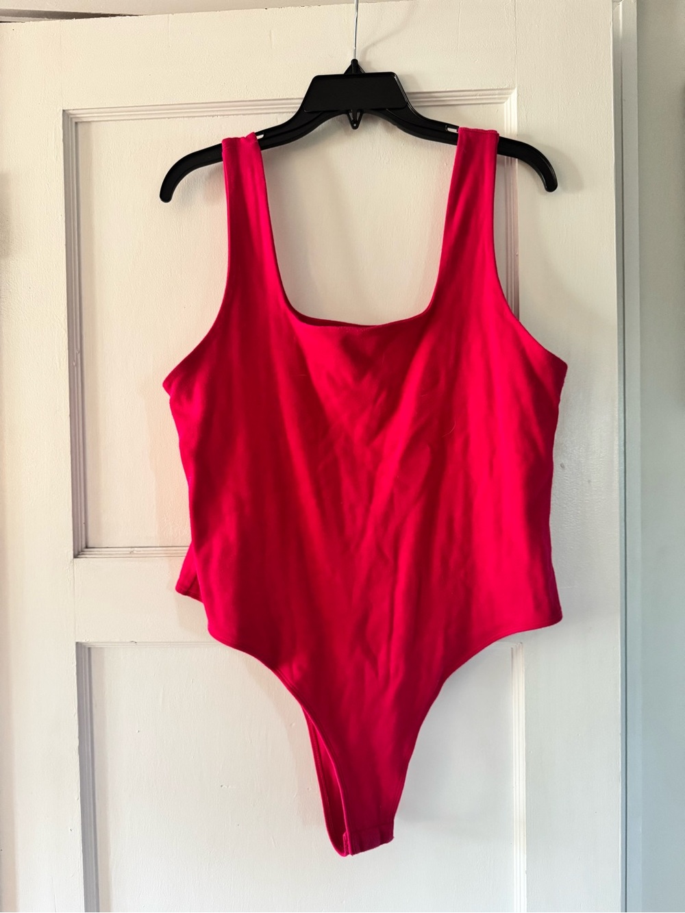 hot pink bodysuit